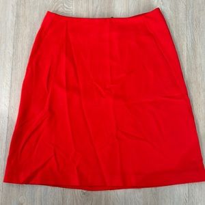 Red Pencil Skirt